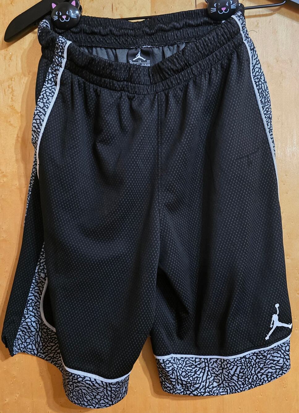 Jordan Black Dri-Fit Shorts (Size XL 13-15 yrs)